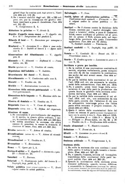 Sinossi giuridica compendio ordinato di giurisprudenza, scienza e bibliografia ...