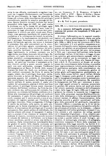 Sinossi giuridica compendio ordinato di giurisprudenza, scienza e bibliografia ...