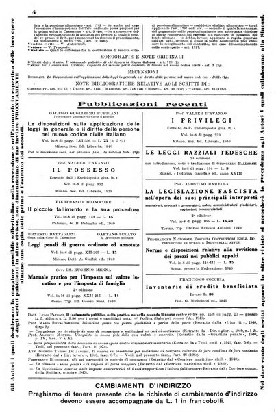 Sinossi giuridica compendio ordinato di giurisprudenza, scienza e bibliografia ...