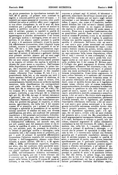 Sinossi giuridica compendio ordinato di giurisprudenza, scienza e bibliografia ...