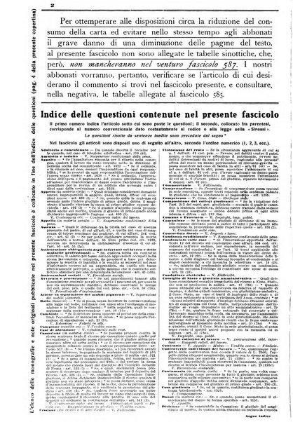 Sinossi giuridica compendio ordinato di giurisprudenza, scienza e bibliografia ...