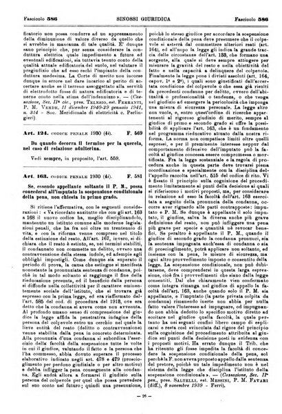 Sinossi giuridica compendio ordinato di giurisprudenza, scienza e bibliografia ...