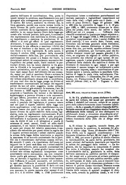 Sinossi giuridica compendio ordinato di giurisprudenza, scienza e bibliografia ...