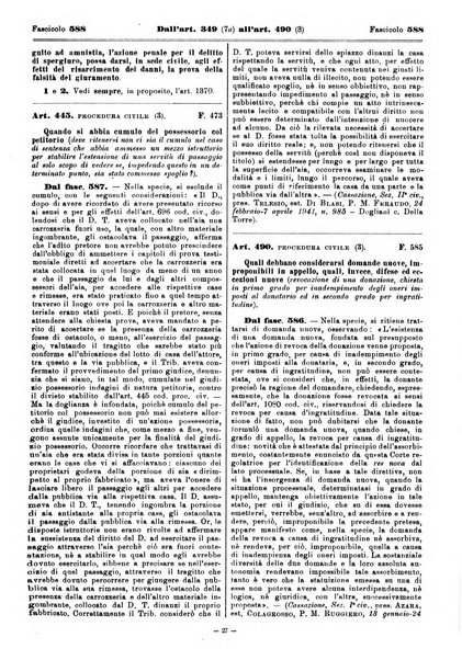 Sinossi giuridica compendio ordinato di giurisprudenza, scienza e bibliografia ...