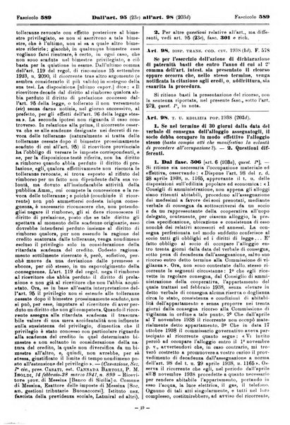 Sinossi giuridica compendio ordinato di giurisprudenza, scienza e bibliografia ...