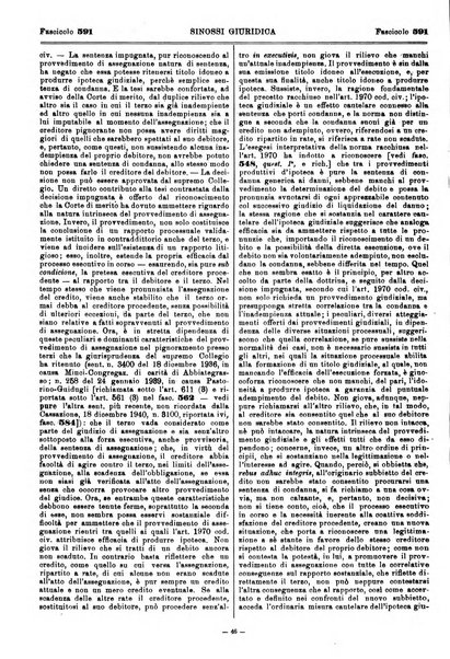 Sinossi giuridica compendio ordinato di giurisprudenza, scienza e bibliografia ...