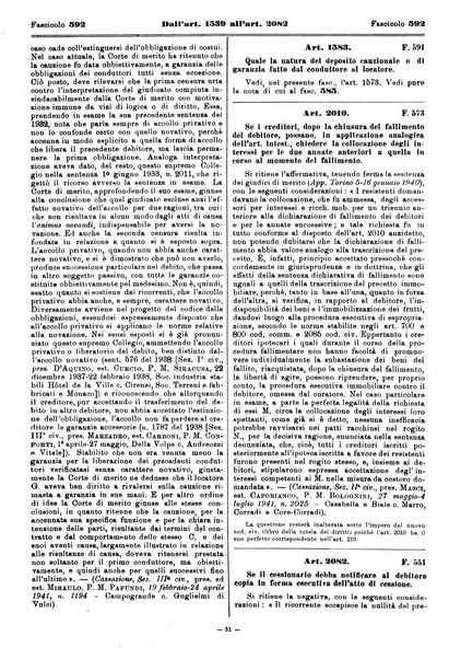 Sinossi giuridica compendio ordinato di giurisprudenza, scienza e bibliografia ...