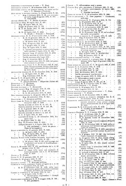 Sinossi giuridica compendio ordinato di giurisprudenza, scienza e bibliografia ...