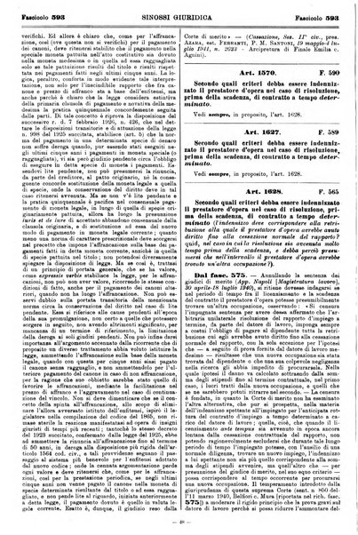 Sinossi giuridica compendio ordinato di giurisprudenza, scienza e bibliografia ...