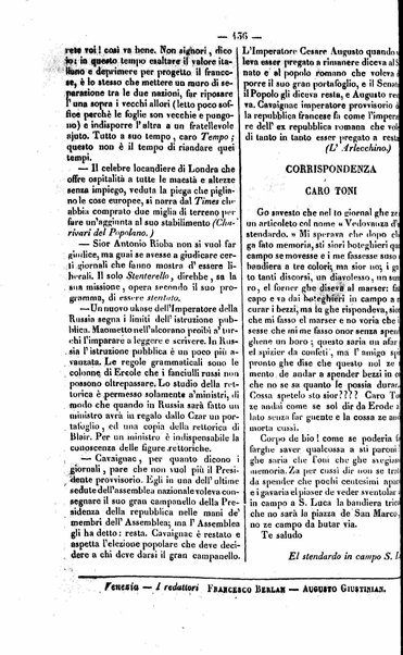 Sior Antonio Rioba : giornale buffo, politico e pittoresco