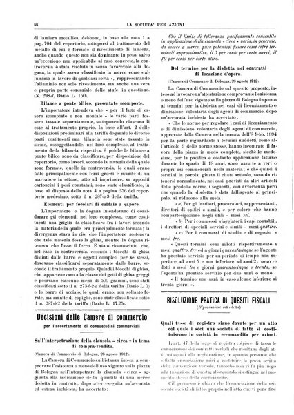 La societa per azioni rivista pratica quindicinale