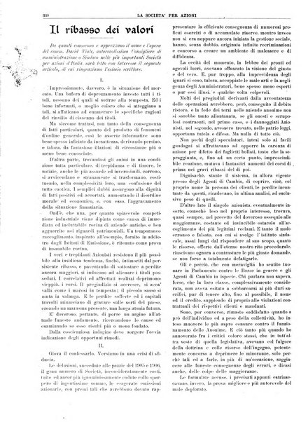 La societa per azioni rivista pratica quindicinale