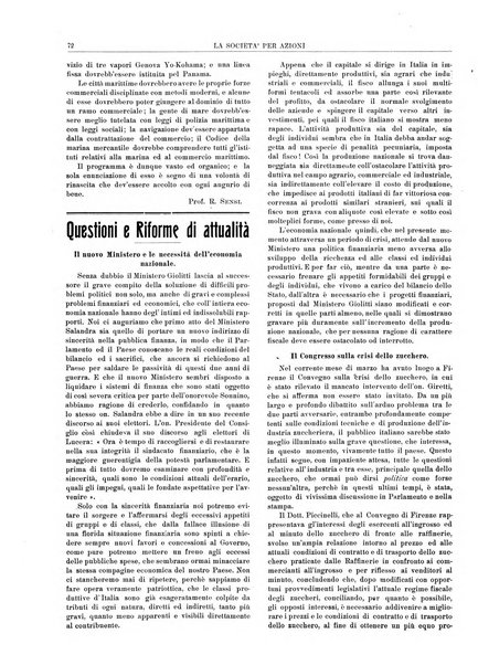 La societa per azioni rivista pratica quindicinale