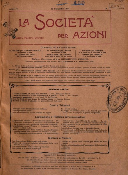 La societa per azioni rivista pratica quindicinale