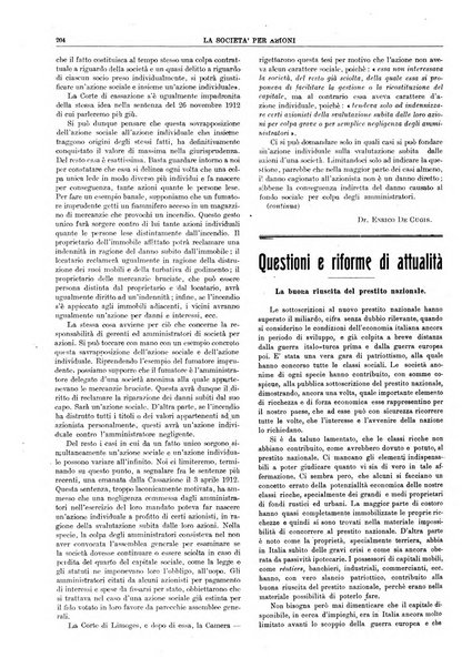 La societa per azioni rivista pratica quindicinale