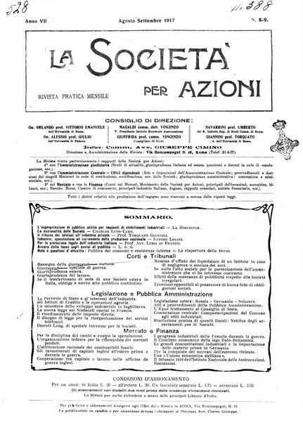 La societa per azioni rivista pratica quindicinale