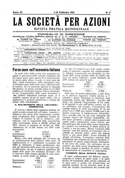 La societa per azioni rivista pratica quindicinale