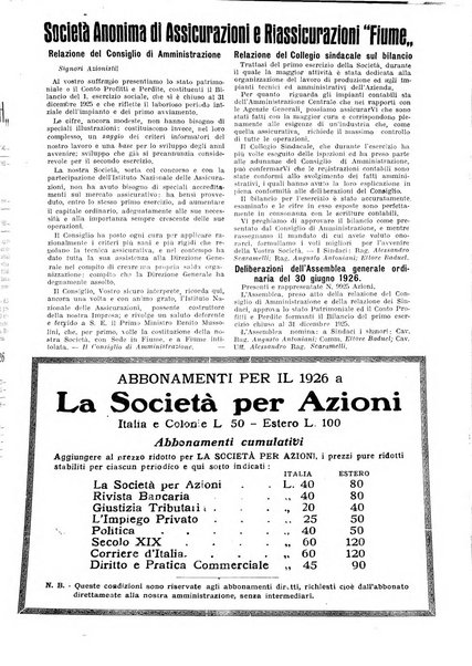 La societa per azioni rivista pratica quindicinale