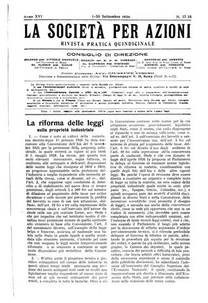 La societa per azioni rivista pratica quindicinale