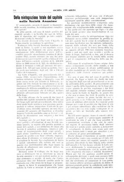 La societa per azioni rivista pratica quindicinale