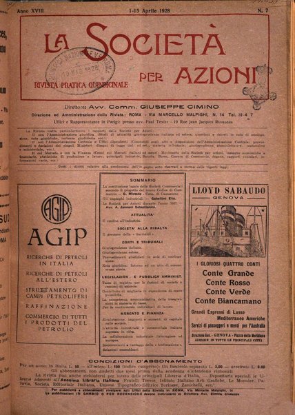 La societa per azioni rivista pratica quindicinale