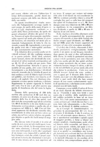 La societa per azioni rivista pratica quindicinale