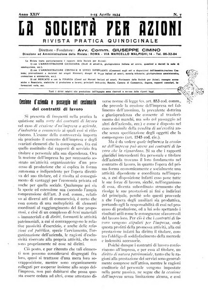 La societa per azioni rivista pratica quindicinale