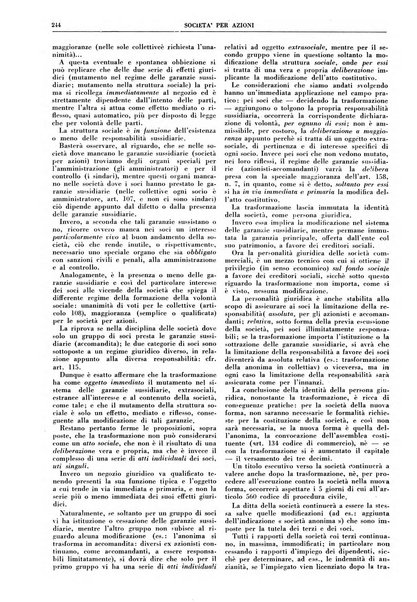 La societa per azioni rivista pratica quindicinale