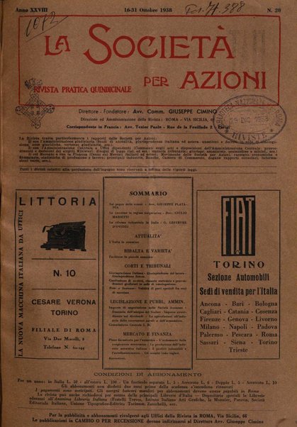 La societa per azioni rivista pratica quindicinale