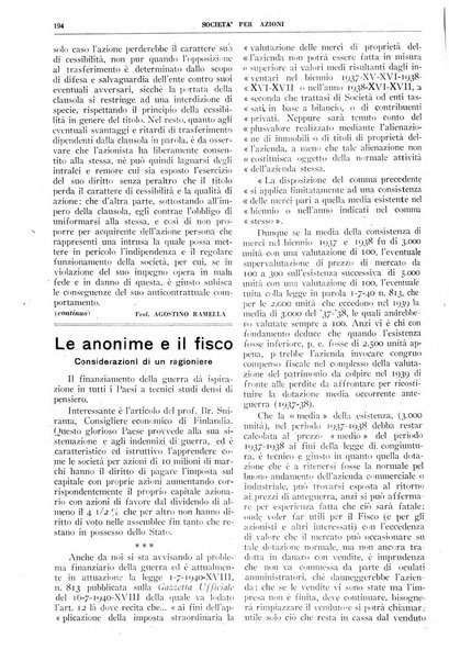 La societa per azioni rivista pratica quindicinale