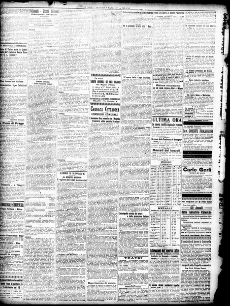 Il sole : giornale commerciale, agricolo, industriale... : organo ufficiale della Camera di commercio e industria di Milano ...