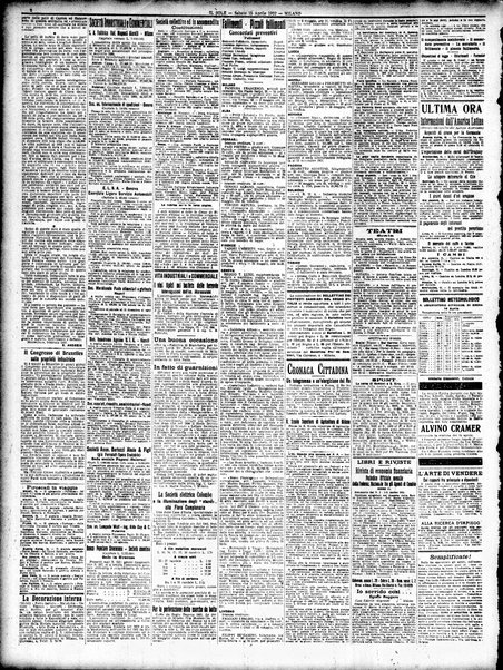 Il sole : giornale commerciale, agricolo, industriale... : organo ufficiale della Camera di commercio e industria di Milano ...