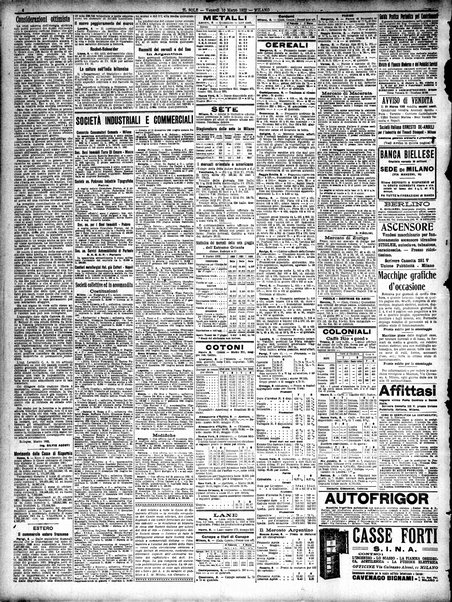 Il sole : giornale commerciale, agricolo, industriale... : organo ufficiale della Camera di commercio e industria di Milano ...