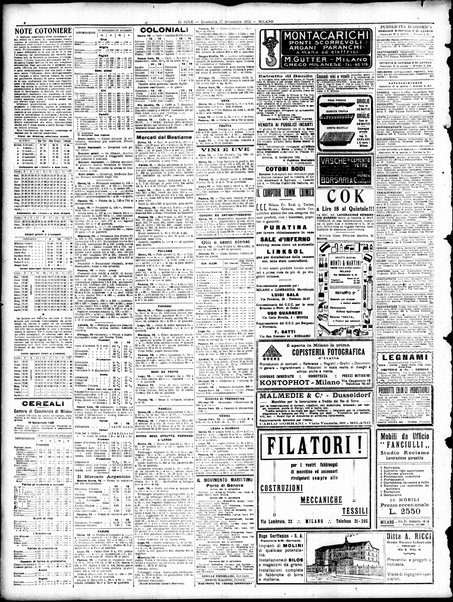 Il sole : giornale commerciale, agricolo, industriale... : organo ufficiale della Camera di commercio e industria di Milano ...