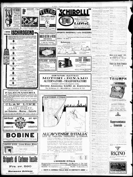 Il sole : giornale commerciale, agricolo, industriale... : organo ufficiale della Camera di commercio e industria di Milano ...