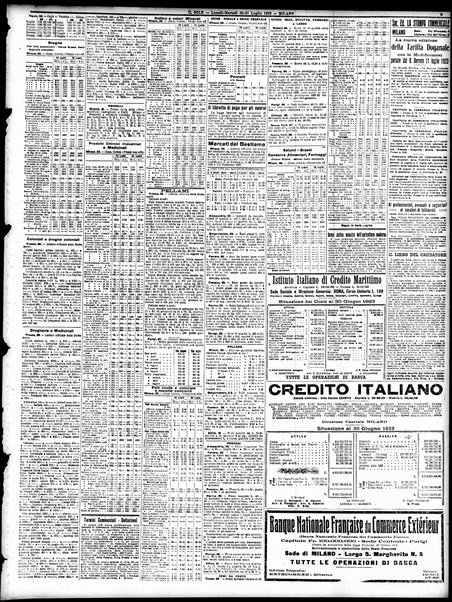 Il sole : giornale commerciale, agricolo, industriale... : organo ufficiale della Camera di commercio e industria di Milano ...