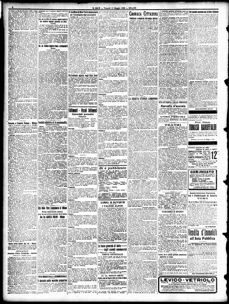 Il sole : giornale commerciale, agricolo, industriale... : organo ufficiale della Camera di commercio e industria di Milano ...