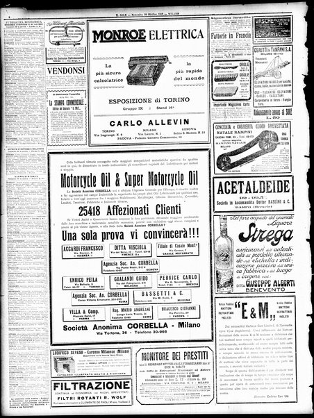 Il sole : giornale commerciale, agricolo, industriale... : organo ufficiale della Camera di commercio e industria di Milano ...