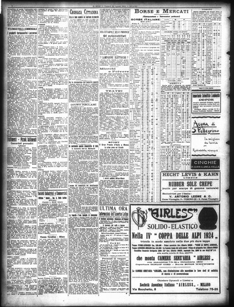 Il sole : giornale commerciale, agricolo, industriale... : organo ufficiale della Camera di commercio e industria di Milano ...