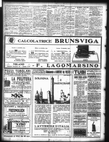 Il sole : giornale commerciale, agricolo, industriale... : organo ufficiale della Camera di commercio e industria di Milano ...