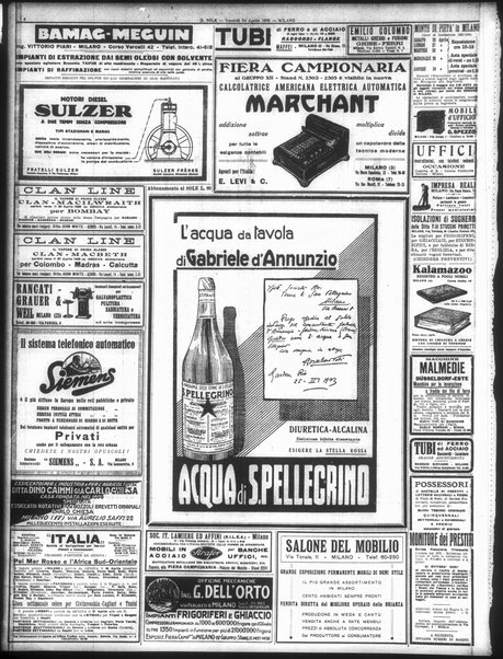 Il sole : giornale commerciale, agricolo, industriale... : organo ufficiale della Camera di commercio e industria di Milano ...