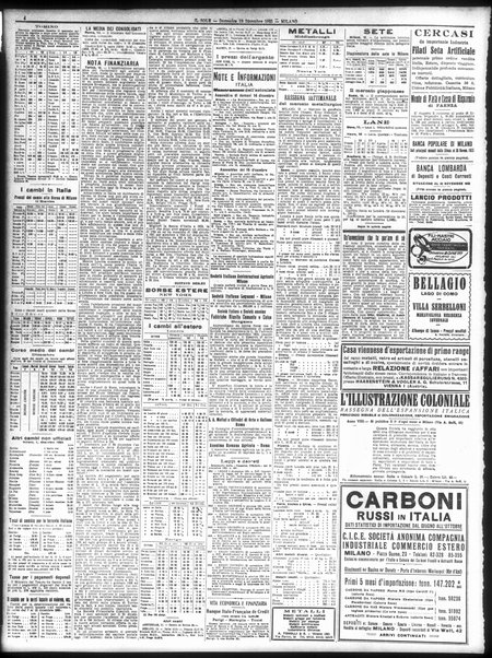 Il sole : giornale commerciale, agricolo, industriale... : organo ufficiale della Camera di commercio e industria di Milano ...