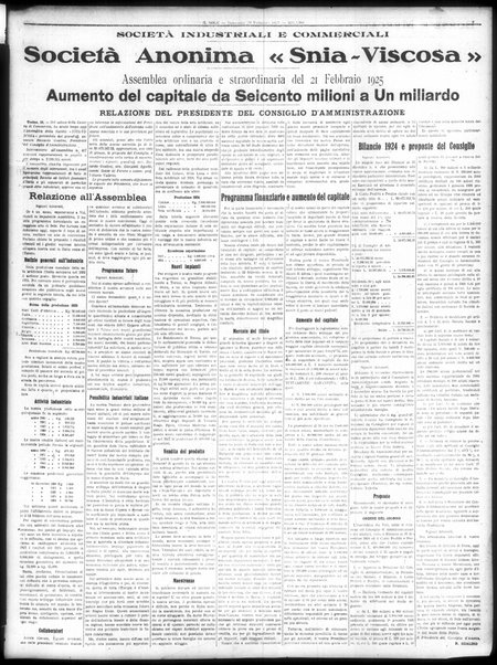 Il sole : giornale commerciale, agricolo, industriale... : organo ufficiale della Camera di commercio e industria di Milano ...