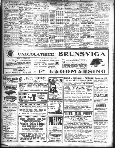 Il sole : giornale commerciale, agricolo, industriale... : organo ufficiale della Camera di commercio e industria di Milano ...