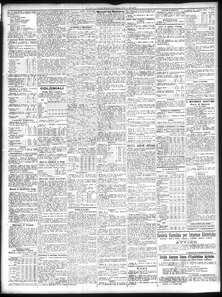 Il sole : giornale commerciale, agricolo, industriale... : organo ufficiale della Camera di commercio e industria di Milano ...