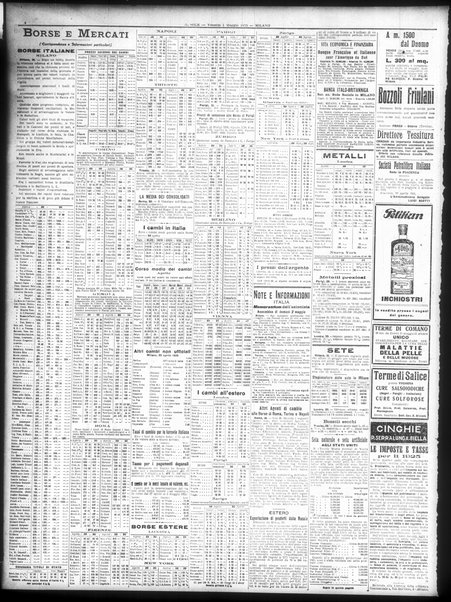 Il sole : giornale commerciale, agricolo, industriale... : organo ufficiale della Camera di commercio e industria di Milano ...