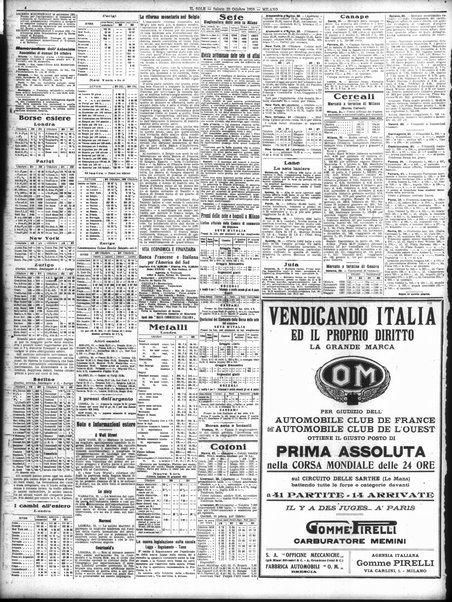 Il sole : giornale commerciale, agricolo, industriale... : organo ufficiale della Camera di commercio e industria di Milano ...