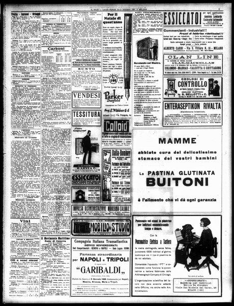 Il sole : giornale commerciale, agricolo, industriale... : organo ufficiale della Camera di commercio e industria di Milano ...