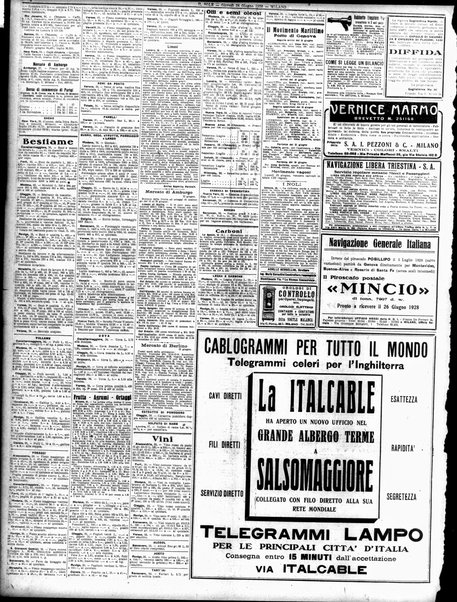 Il sole : giornale commerciale, agricolo, industriale... : organo ufficiale della Camera di commercio e industria di Milano ...