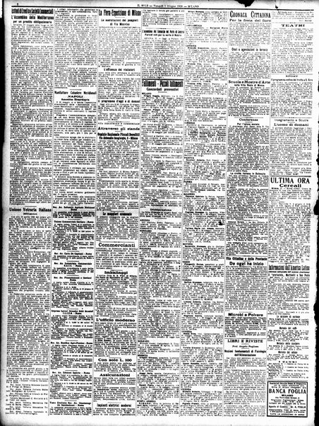 Il sole : giornale commerciale, agricolo, industriale... : organo ufficiale della Camera di commercio e industria di Milano ...